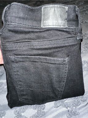 American Eagle Outfitters Black Stretch Skinny Jeans
